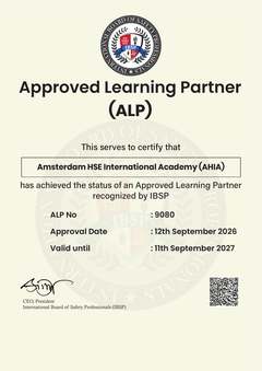 IBSP Approved Learning Partner certificate